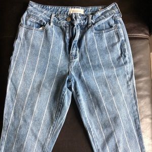 Pacsun Striped Mom Jeans Size 26
